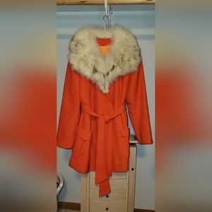 Heidi fur jacket~belted